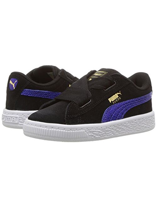 PUMA Unisex-Kids Suede Heart Snk