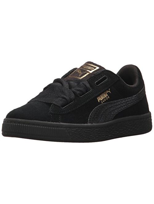 PUMA Unisex-Kids Suede Heart Snk