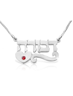 925 Sterling Silver Arabic Name Necklace Personalized Name Necklace - Custom Made with Any Name-Multi-language optional