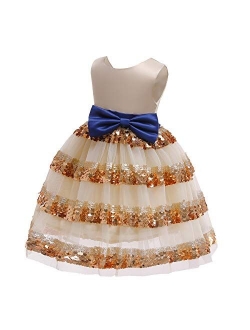 Cichic Girls Party Dress Princess Dress for Girls Formal Dresses Elegant Baby Girls Dress Age 0-10 Years