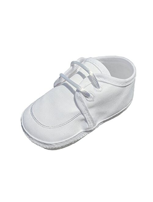 Little Things Mean A Lot Boys Gabardine Christening Shoe