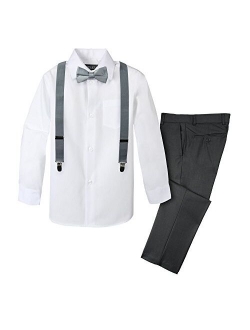 Boys' 4-Piece Suspender Outfit