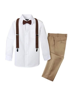 Boys' 4-Piece Suspender Outfit