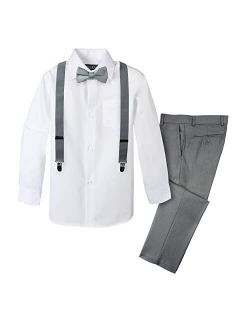 Boys' 4-Piece Suspender Outfit