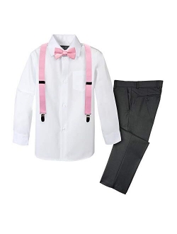 Boys' 4-Piece Suspender Outfit