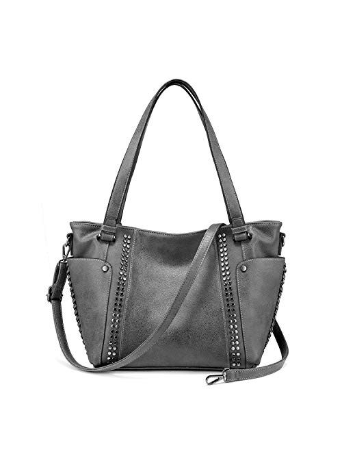 Realer Handbags for Women Large Tote Purses Designer Shoulder Bag