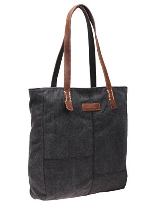 Iblue Canvas Totes Bag Top Handle Shoulder Handbag Large For Women #254