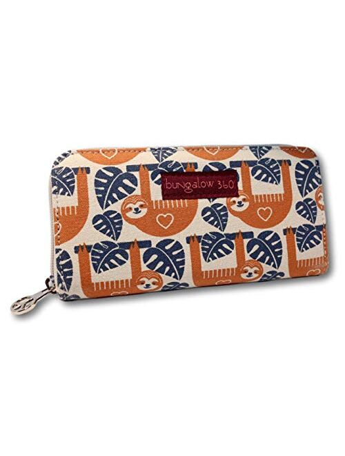 Bungalow 360 Zip Around Wallet