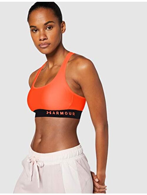 Under Armour HeatGear Armour Mid Impact Crossback Sports Bra Bra