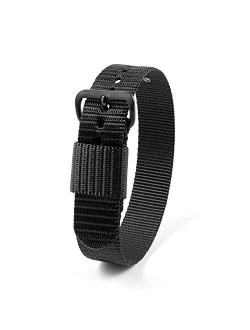 Marathon Watch Ballistic Nylon Watch Band, Military Grade with Stainless Steel, Non-Magnetic Buckle