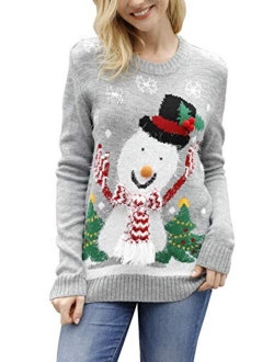 Sovoyontee Women's Cute Funny Hilarious Ugly Christmas Sweater