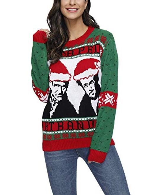 Sovoyontee Women's Cute Funny Hilarious Ugly Christmas Sweater