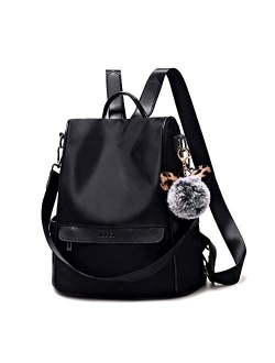 Women Backpack Purse Anti-theft Waterproof Nylon Fashion Lightweight Travel Shoulder Bag