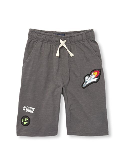 The Children's Place Big Boys' Jersey Active Shorts