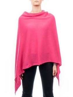 DALLE PIANE CASHMERE - Poncho 100% Cashmere - Made in Italy