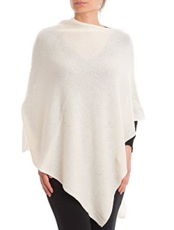 DALLE PIANE CASHMERE - Poncho 100% Cashmere - Made in Italy