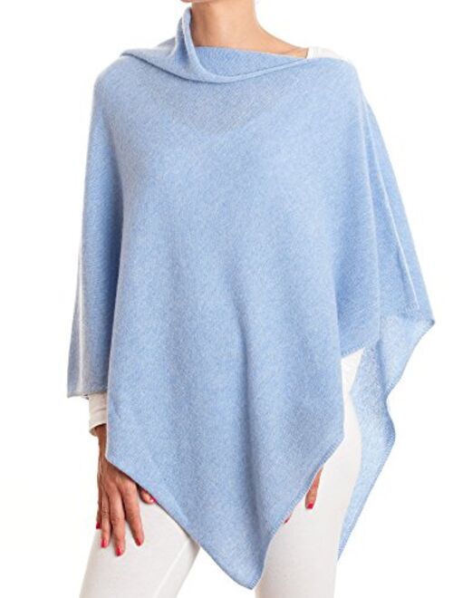 DALLE PIANE CASHMERE - Poncho 100% Cashmere - Made in Italy