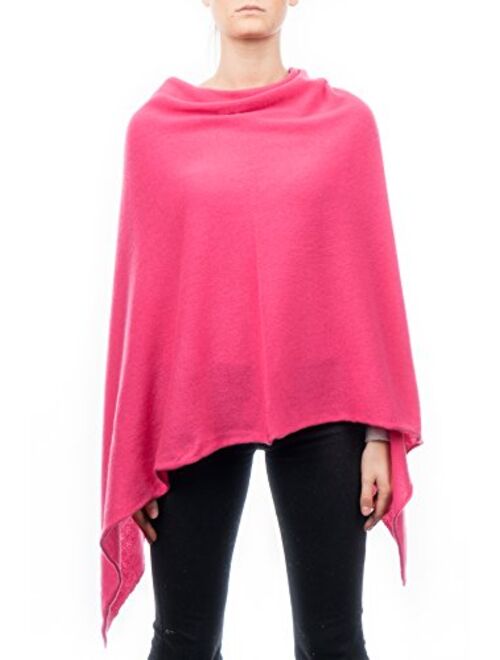 DALLE PIANE CASHMERE - Poncho 100% Cashmere - Made in Italy