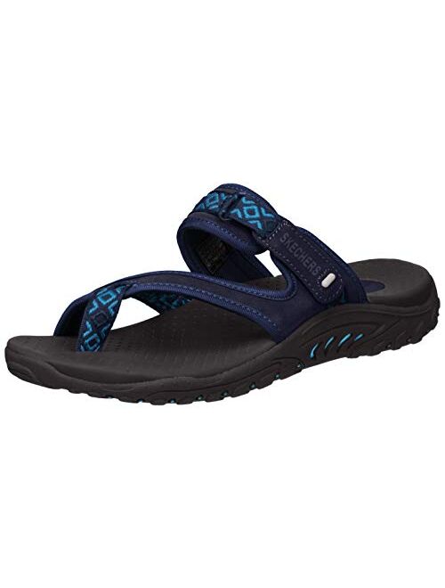 Skechers Women's Reggae-Trailway Slop Sandals Flip-Flop