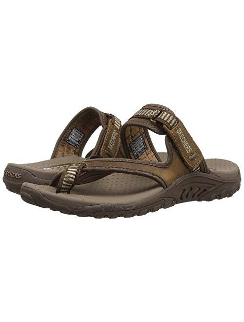 Skechers Women's Reggae-Trailway Slop Sandals Flip-Flop