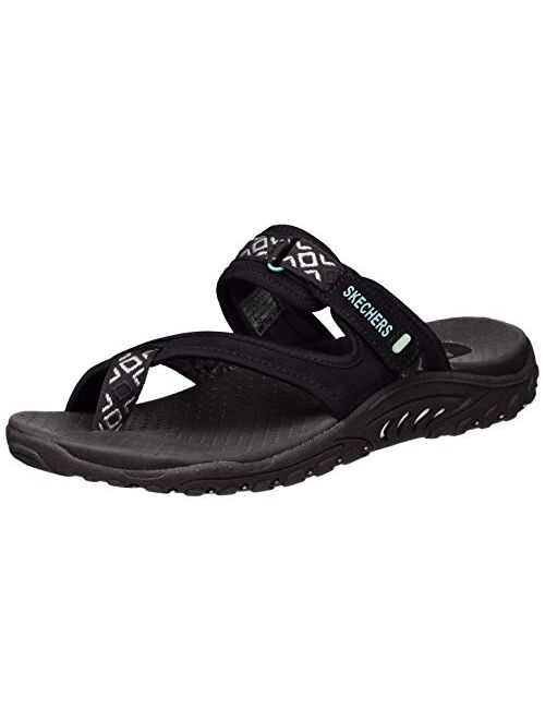 Skechers Women's Reggae-Trailway Slop Sandals Flip-Flop