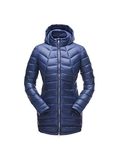 Spyder Women's Syrround Long Down Jacket Down-Outerwear-Coats