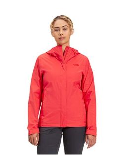 Womens Venture 2 DWR Waterproof Hooded Rain Jacket