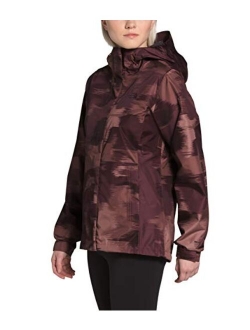 Womens Venture 2 DWR Waterproof Hooded Rain Jacket