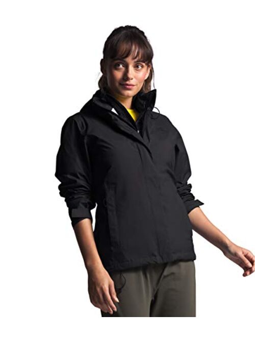 The North Face Womens Venture 2 DWR Waterproof Hooded Rain Jacket