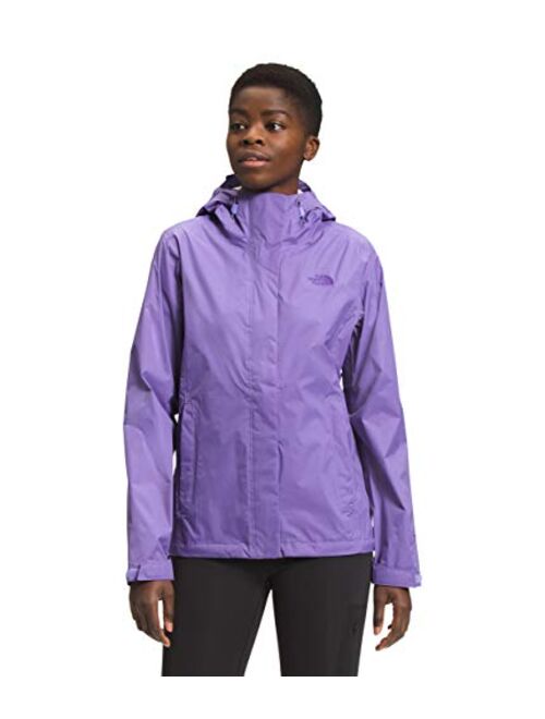 The North Face Womens Venture 2 DWR Waterproof Hooded Rain Jacket