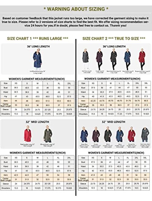 Outdoor Ventures Women's Maryan Hooded Ultra Lightweight Warm Thermolite Long Puffer Coat