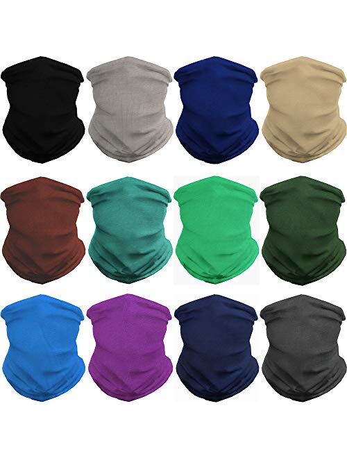 WONBURY Headwear Headband Bandana Neck Gaiter - Headwrap Balaclava Facemask Seamless for Outdoor