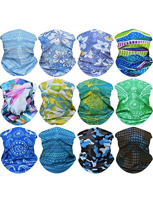 WONBURY Headwear Headband Bandana Neck Gaiter - Headwrap Balaclava Facemask Seamless for Outdoor