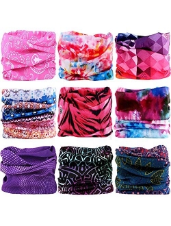 Headwear Headband Bandana Neck Gaiter - WONBURY Headwrap Balaclava Facemask Seamless for Outdoor