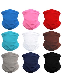 Headwear Headband Bandana Neck Gaiter - WONBURY Headwrap Balaclava Facemask Seamless for Outdoor