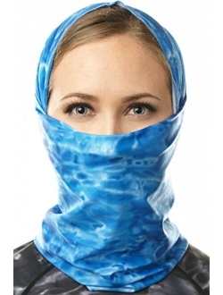 Aqua Design Face Mask for Women: UPF 50+ Motorcycle Ski Cover Balaclava Gaiter