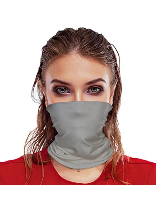 Face Mask Bandana Neck Gaiter Made in USA for Dust Outdoors Festival Activities