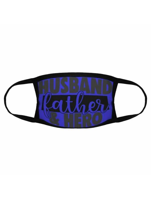 Men Husband Father Hero Face Mask