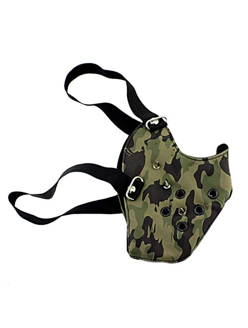 SteamPunk camouflage Mask Masquerade Costume Halloween Biker Rock Goth