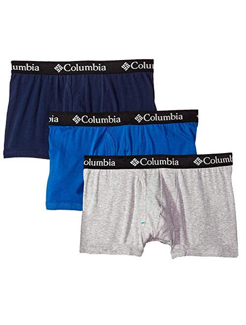 Columbia Men's 3-Pack Cotton Stretch Trunks