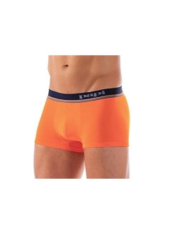 papi Men's 3 Pack Cotton Stretch Asst. Colors Brazilian Trunk