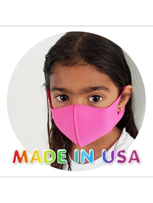 Kids Face mask, washable and reusable, water droplets protection,made in USA