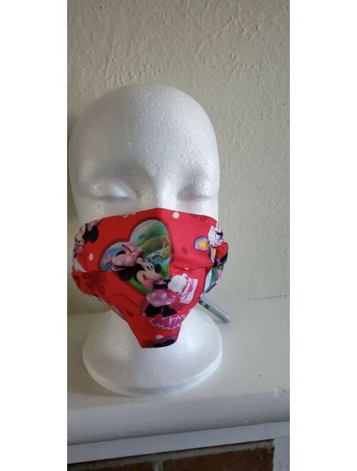 Face mask/ Fabric Mask/ childrens Mask/ Girls mask/ Boys mask/2 to 6 years old.