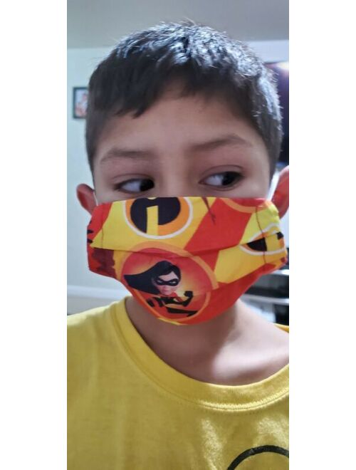 Face mask/ Fabric Mask/ childrens Mask/ Girls mask/ Boys mask/2 to 6 years old.