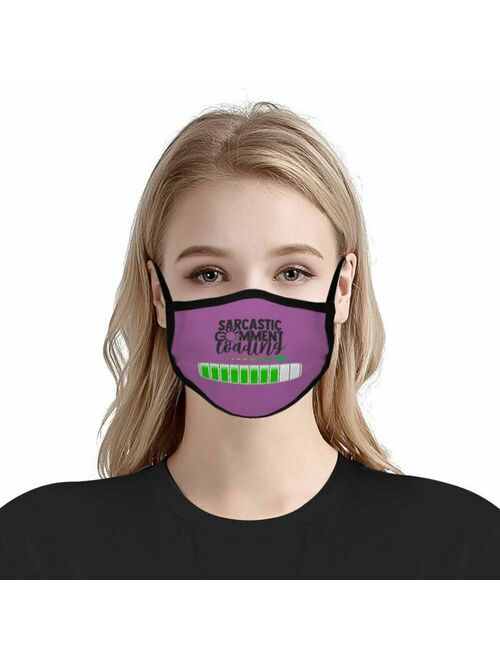 Women Sarcasm Loading Face Mask