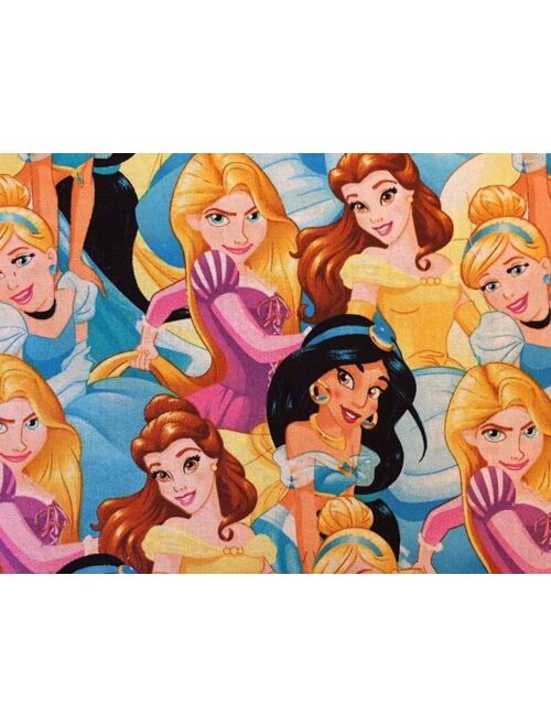 Kids Girls Youth Washable Fabric Face Mask DISNEY PRINCESSES Filter Pocket