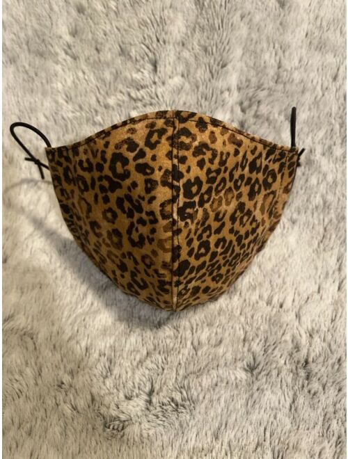 Women Sexy Leopard Mask Reversible Cotton Great For Gift Fast Shipping