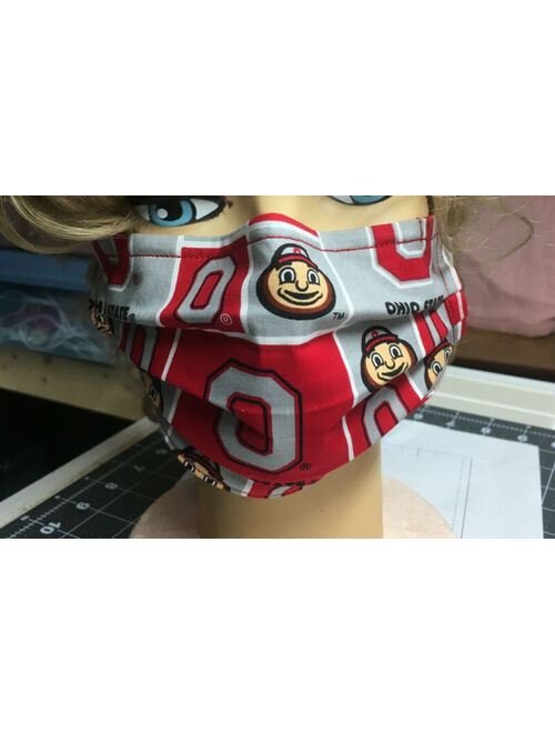 Womens/Preteen Ohio State Univ. Face Mask