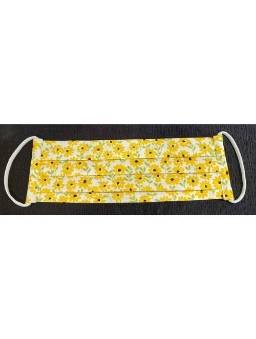 Women's Soft Cotton,Happy Sunflower Face Mask