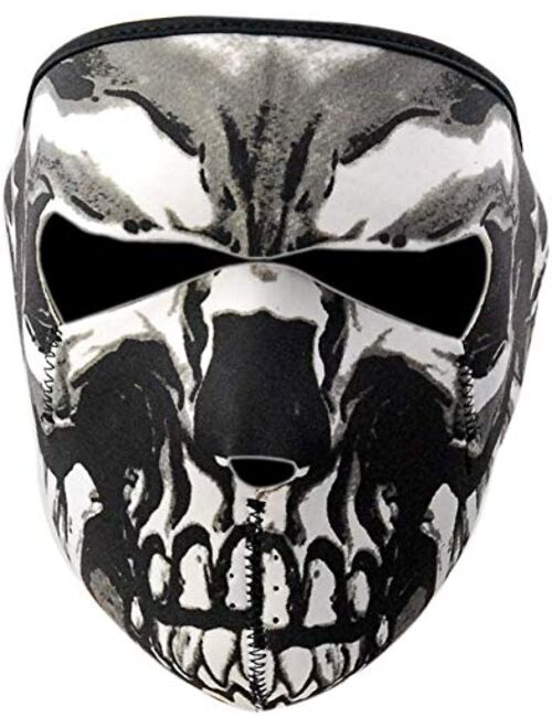 Neoprene Skull Full Face Reversible Motorcycle Mask